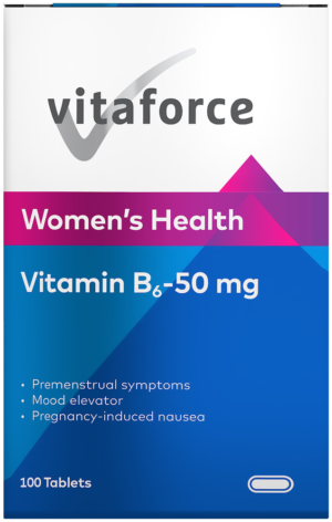 Vitaforce Women's Health Vitamin B6-50mg Tablets 100pk