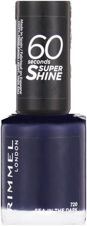 Rimmel 60 Seconds Sea In The Dark Nail Polish 8ml