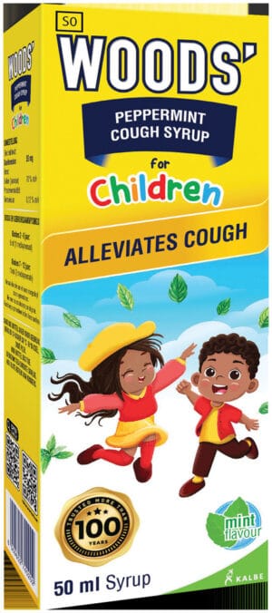Woods' Peppermint Cough Syrup for Children 50ml