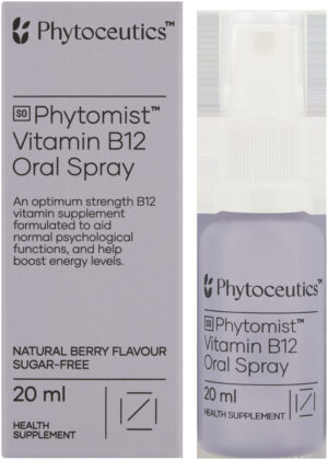 Phytoceutics Phytomist Berry Flavour Vitamin B12 Oral Spray 20ml