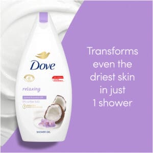 Dove Jasmine Petal and Coconut Milk Relaxing Shower Gel 450ml