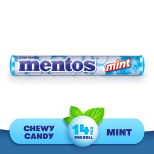 Mentos Mint Chewy Dragees 14pc