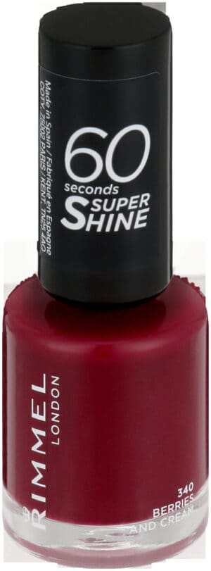 Rimmel 60 Seconds Berries & Cream Nail Polish 8ml