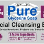 Pure Facial Cleansing Glycerine Bar Soap 100g
