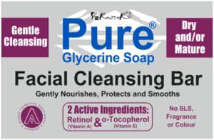 Pure Facial Cleansing Glycerine Bar Soap 100g