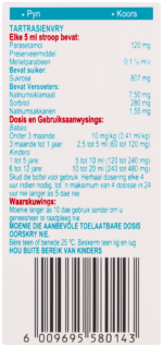 Panado Peppermint Flavour Paediatric Syrup 50ml