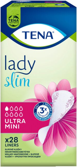 TENA Lady Slim Ultra Mini Liners 28pk