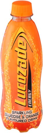 Lucozade Glucose & Orange Flavoured Sparkling Drink 360ml