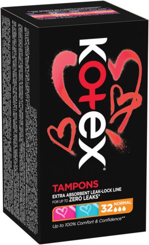 Kotex Normal Tampons 32pk