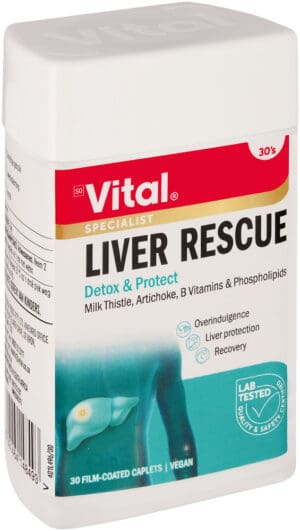 Vital Liver Rescue Caplets 30pk