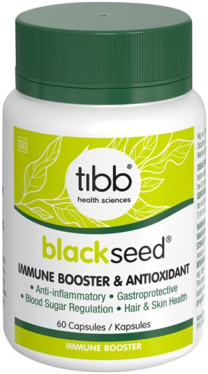 Tibb Blackseed Immune Booster & Antioxidant Capsules 60pk