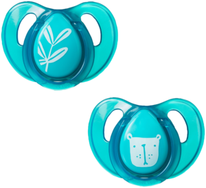 Tommee Tippee Essentials 6-18 Months Cherry Soothers 2pk