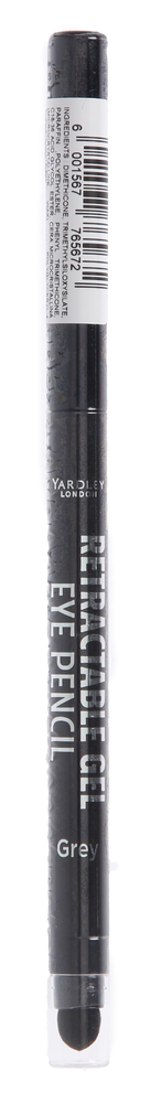 Yardley Grey Retractable Gel Eye Pencil 1s