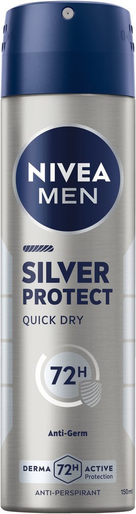 Nivea MEN Silver Protect Anti-Perspirant Spray 150ml