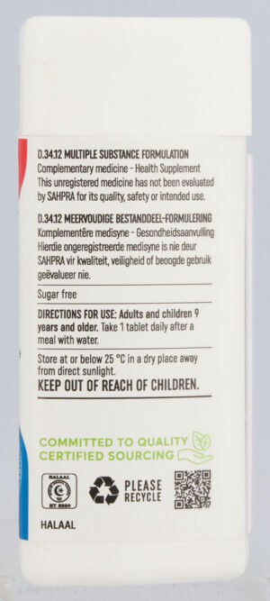 Vital Magnesium Complex Energy & Vitality Tablets 90pk