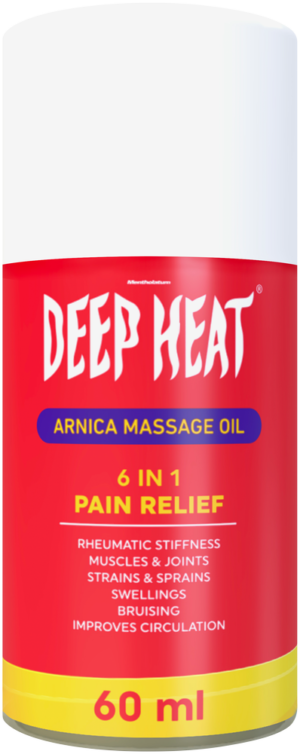 Deep Heat Arnica Massage Oil 60ml