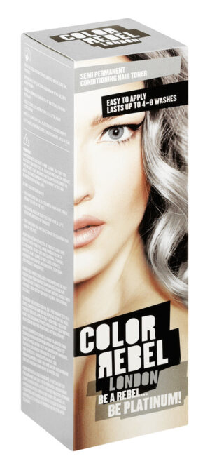 Color Rebel Be Platinum Semi Permanent Conditioning Hair Toner 100ml