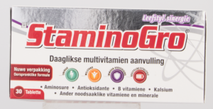 Staminogro Daily Multivitamin Supplement Tablets 30pk