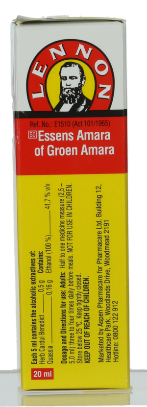 Lennon Essens Amara of Groen Amara Mixture 20ml