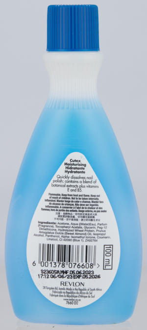 Cutex Moisturising Nail Polish Remover 2 x 100ml