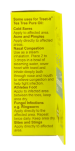 Treet-it Tea Tree Oil 100% Pure Pharmaceutical Grade 32ml