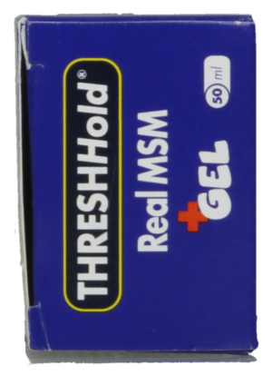 Threshhold Real MSM+ Pain Relief Topical Gel 50ml