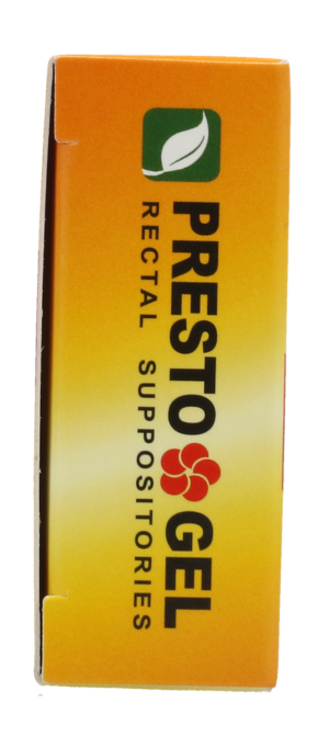 Presto Gel Rectal Suppositories 12pk