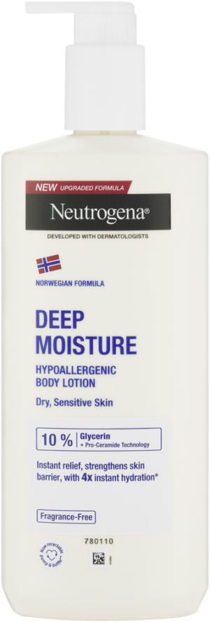 Neutrogena Norwegian Formula Deep Moisture Hypoallergenic Body Lotion 400ml