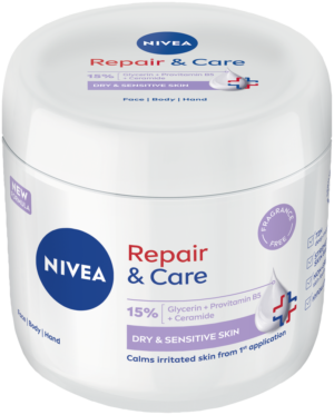 Nivea Repair & Care Face, Hand & Body Cream 400ml
