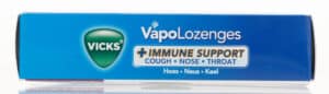 Vicks VapoLozenges Blackcurrant Menthol Immune Support Lozenges 16pk
