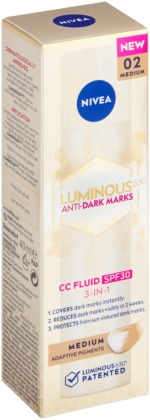 Nivea Luminous630 Medium SPF 30 3-in-1 Anti Dark Marks CC Fluid 40ml