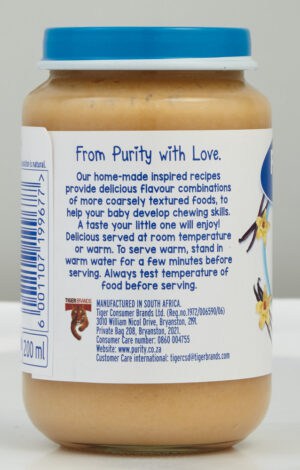 Purity From 8 Months Vanilla Flavoured Custard 200ml