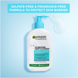 Garnier Pure Active Hydrating Deep Cleanser 250ml