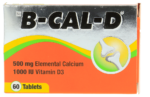 B-cal D Supplement Tablets 60pk