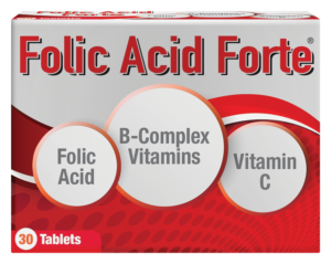 Folic Acid Forte Supplement Tablets 30pk