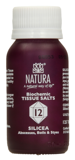 image-0 Natura Silicea Biochemic Tissue Salt Tablets 125pk
