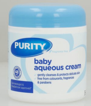 Purity Fragrance Free Baby Aqueous Cream 450ml
