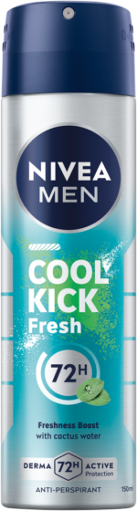Nivea MEN Fresh Cool Kick Anti-Perspirant Spray 150ml