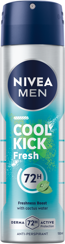 Nivea MEN Fresh Cool Kick Anti-Perspirant Spray 150ml