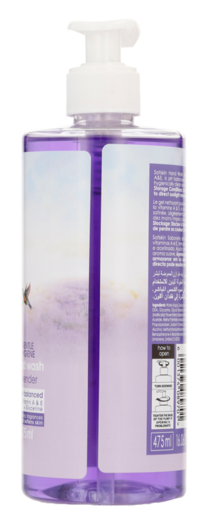 Satiskin Lavender Hand Wash 475ml