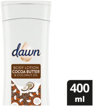 Dawn Cocoa Butter and Coconut Oil Nourishing Body Lotion 400ml