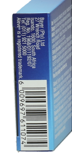 Aleve 220mg Naproxen Sodium Pain Relief Tablets 12pk