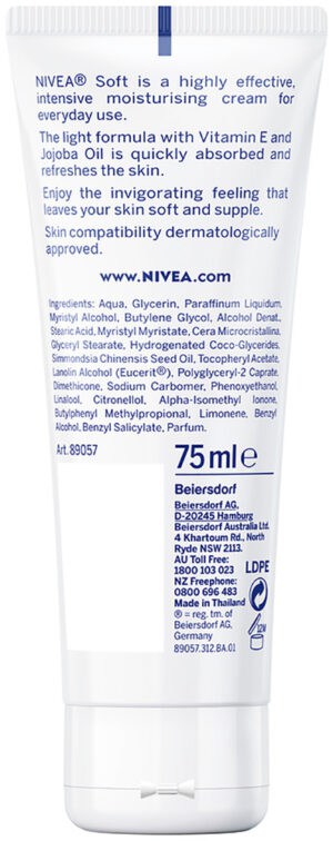 Nivea Soft Moisturising Cream 75ml