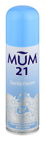 MUM 21 Sparkle Forever Perfumed Deodorant Body Spray 120ml