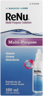 Renu Multi-Purpose Contact Lens Solution 120ml