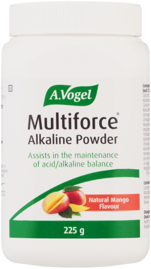 image-0 A. Vogel Multiforce Natural Mango Flavour Alkaline Powder 225g