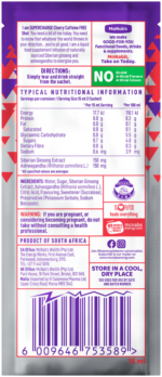 Mcnab's SuperCharge Cherry Flavour Caffeine Free Energy Shot 15ml