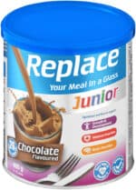 Replace Junior Chocolate Flavoured Nutritional Supplement 400g