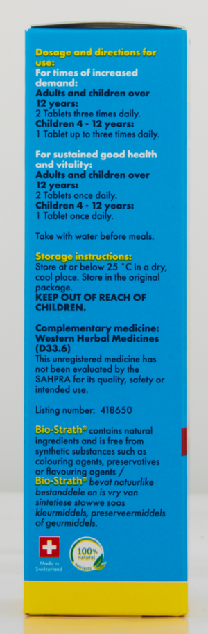 Bio-strath Daily Nutritional Supplement Tablets 100pk