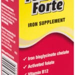 Ferrous Forte Iron Supplement Tablets 30pk